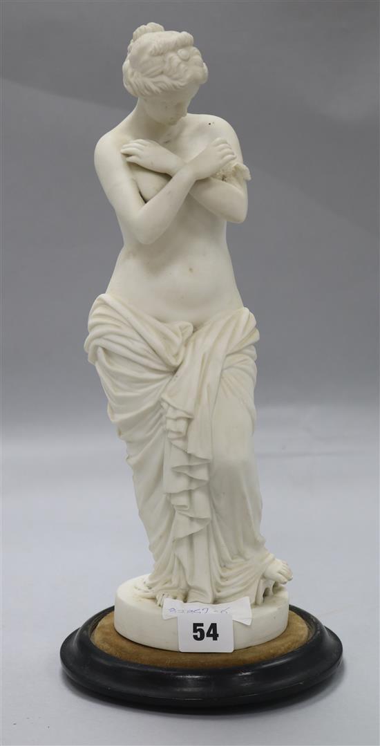 A Victorian Parian figure